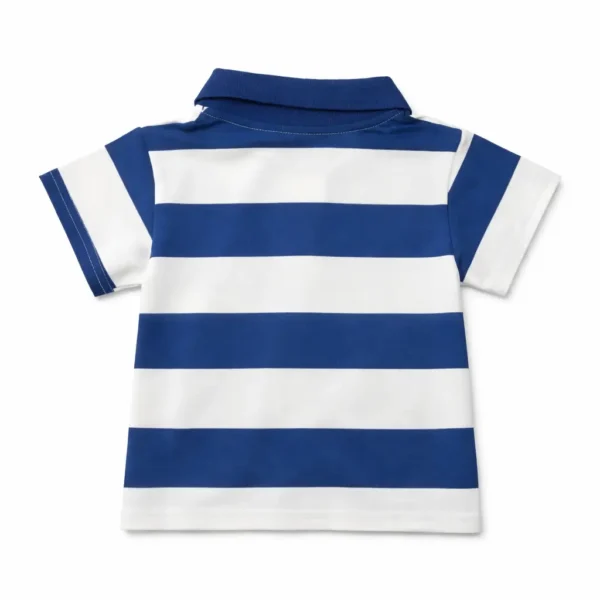 Imported Polo Shirt – Cute Bear Character Patch back