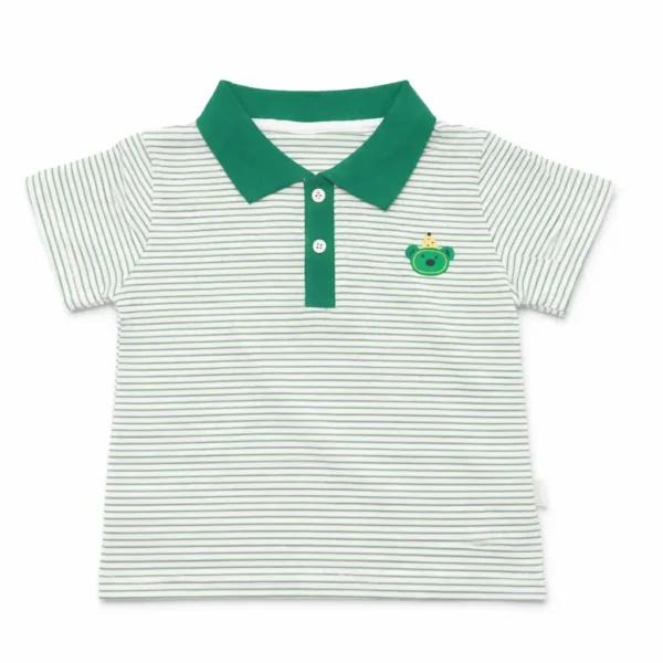 Imported Short Sleeve Polo Top & Elastic Shorts - 1 to 5Y shirt