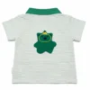 Imported Short Sleeve Polo Top & Elastic Shorts - 1 to 5Y shirt back