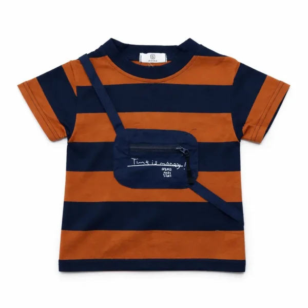 Imported T-Shirt and Shorts Set – Comes with Crossbody Pouch shirt view