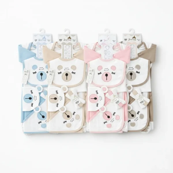 Journey Baby 10-Piece Essential Cotton Full Suit Gift Set main photo