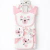 Journey Baby 10-Piece Essential Cotton Full Suit Gift Set pink variation