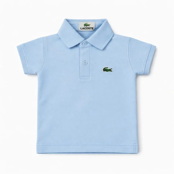 Lacoste Style Polo & Denim Shorts with Gallace - 0 TO 24M pair shirt
