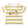Nautical Striped T-Shirt & Yellow Shorts - Imported shirt