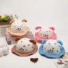 Baby Dog Ear Polka Dot Bucket Cap - Imported Caps