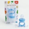 Baby Fruit Feeder Pacifier – BPA Free Silicone - Imported blue