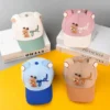Eyel Adjustable Cap for Kids - Cartoon Bear Ear – Imported