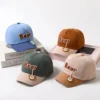 Kids Bear Patch Baseball Adjustable Cap – Imported