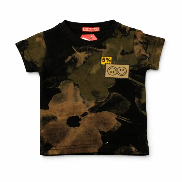 Camouflage T Shirt & Shorts Summer Smile Outfit 12M to 4Y shirt