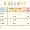 Girls Pink Bunny Cotton Imported Romper Imported 0 to 24M size chart size guide