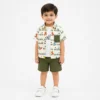 Imported 3 Piece Dinosaur Casual Summer Set 6M TO 3Y how it looks