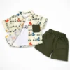 Imported 3 Piece Dinosaur Casual Summer Set 6M TO 3Y how it looks main photo