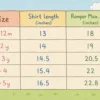 Imported Duck Print Dungaree Purple Romper Set 6M TO 4Y size chart size guide