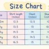 Denim Pearl Embellished Shirt & Ruffle Shorts 6M to 5Y size chart size guide