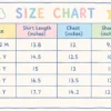 Imported 3 Piece Casual Outfit with Denim Shorts 6M to 5Y size chart size guide