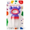 Imported Fruit Feeder Pacifier BPA Free Silicone for Babies red