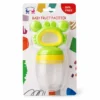Imported Fruit Feeder Pacifier BPA Free Silicone for Babies yellow
