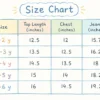 Imported Outfit with Lace Top & Denim Pants 1 to 6Y size chart size guide