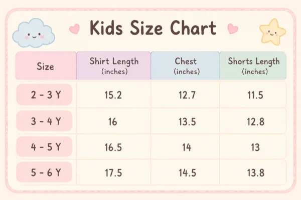 MT Dinosaur Printed 3 Piece Casual Outfit for Boys 2 to 6Y SIZE CHART SIZE GUIDE
